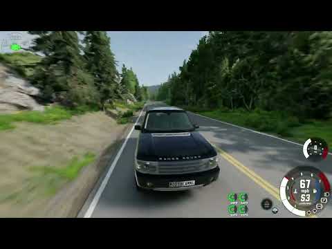 Видео: RANGE ROVER НА BEAMNG DRIVE