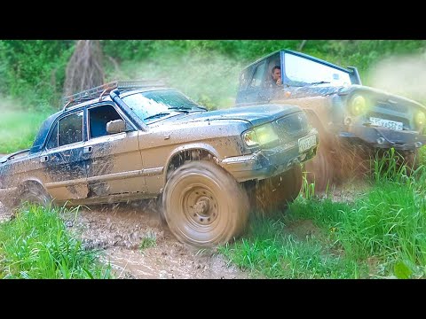 Видео: Волга которая может Царь волга 4х4 Заруба на бездорожье
