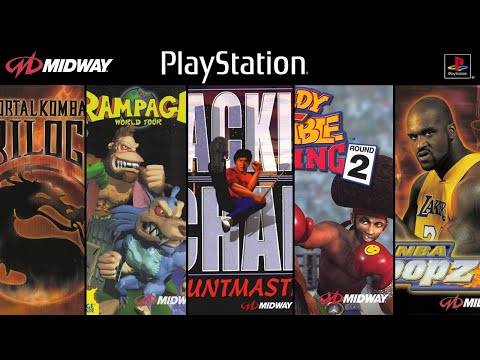 Видео: Midway Games для PS1