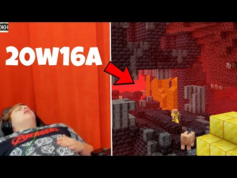 Видео: НОВЫЕ ДАНЖИ В АДУ - РЕАКЦИЯ ПЯТЁРКИ НА НОВЫЙ СНАПШОТ МАЙНКРАФТ 1.16 20w16a