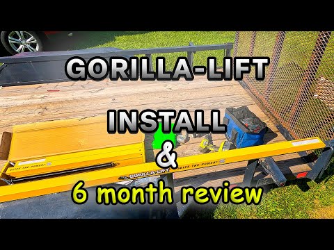 Видео: Установка системы подъемных ворот Gorilla-Lift и обзор за 6 месяцев! Полная установка и обзор