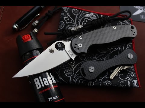 Видео: Не очевидные отличия оригинала Spyderco Paramilitary 2 от китайской реплики!