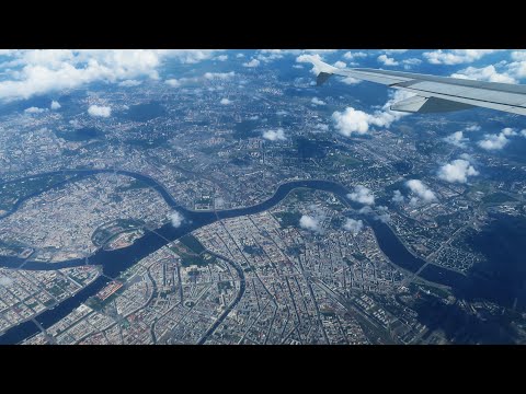 Видео: Airbus A320 а/к Уральские авиалинии | Рейс Санкт-Петербург - Екатеринбург