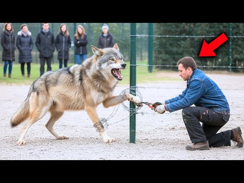 Видео: Его Предупреждали, Что Он Умрёт, Помогая Волку... Он Игнорировал Всё, И Это Шокировало Всех