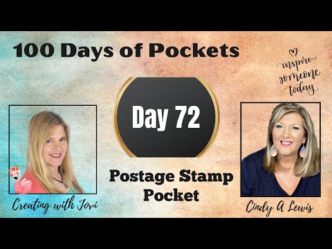 Видео: День 72 из 100 дней мусорных карманов для журналов! Карман для почтовых марок