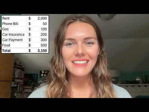 Видео: Американские расходы за месяц