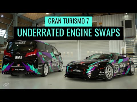 Видео: 5 недооценённых вариантов замены двигателей в Gran Turismo 7