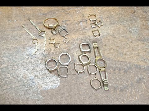 Видео: Получаем золото из советских часов. Отличный выход. Аффинаж часов.