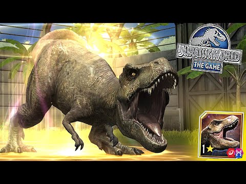 Видео: ПРОКАЧАЛ РЕКСИ ДО ПЕРВОГО ГЕРОИЧЕСКОГО УРОВНЯ В Jurassic World The Game (#186)