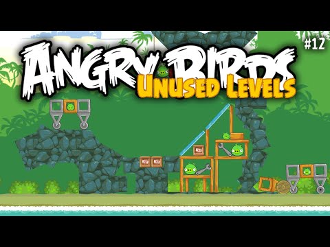 Видео: Angry Birds Unused Levels - Недобрые кабанчики