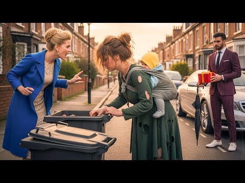 Видео: Мать искала еду в мусорке ради дочери... Но появившийся мужчина узнал то, что изменило всё!