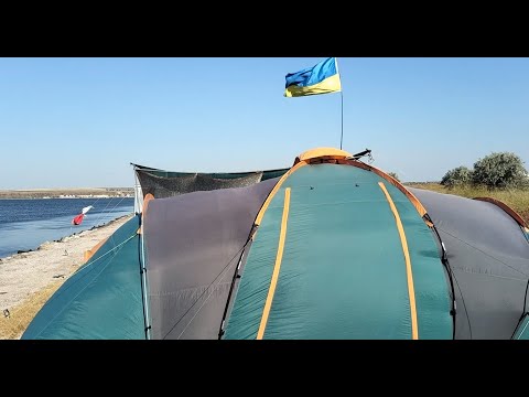 Видео: Тилигульський лиман з палатками 2024р