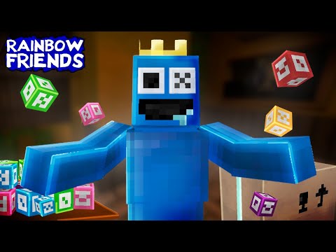 Видео: Я добавил РАДУЖНЫХ ДРУЗЕЙ в МАЙНКРАФТ! ➲ RAINBOW FRIEND'S ➲ Синий, Blue