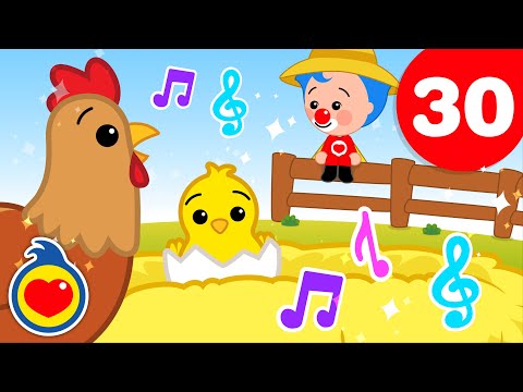 Видео: Курочка и её цыплята - и 30 минут детских песен ♫ Плим-Плим