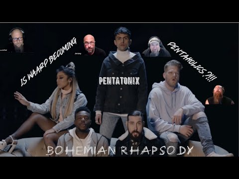 Видео: Реакция WARRP на Pentatonix...Bohemian Rhapsody