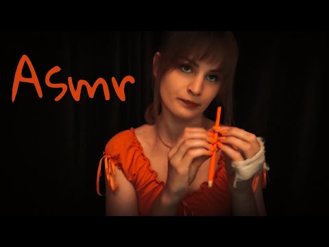 Видео: АСМР Оранжевые триггеры 🍂🧡 / ASMR Orange triggers