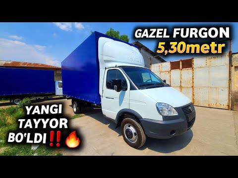 Видео: 🔥ГАЗЕЛ 5,30м ЯНГИ ТАЙЁР БЎЛДИ❗СРОЧНО СОТИЛАДИ ВАРИАНТГА ХАМ КЕЛИШОРАМИЗ‼️