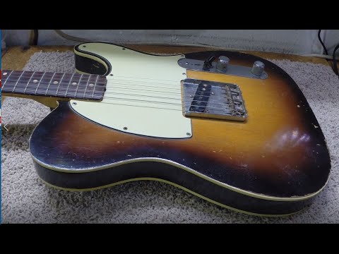 Видео: Оригинальный Fender Esquire Custom 1960 года