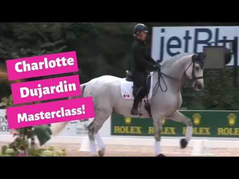 Видео: Шарлотта Дюжарден: Как тренировать пиаффе и пассаж в выездке