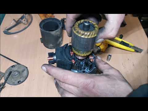 Видео: Ремонт стартера Хонда Стрим RN-1 D17A#Сборка стартера, установка на Honda Streem. 