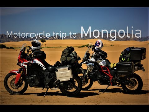 Видео: Мотопутешествие в Монголию на мотоциклах Honda Africa Twin 1000 DCT & BMW F800GS. Серия 2