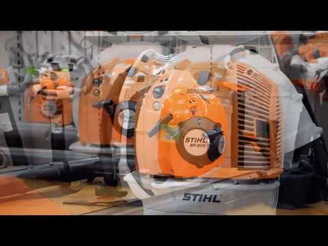 Видео: Ранцевые бензиновые воздуходувки Штиль Stihl BR 200, BR 500, BR 600