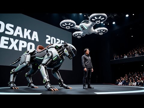 Видео: Япония представила самых УДИВИТЕЛЬНЫХ роботов на выставке Osaka Expo 2025