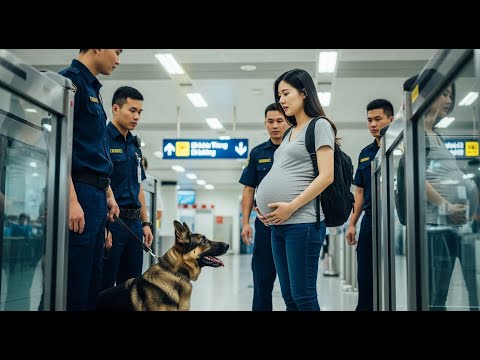 Видео: Полицейская собака лает на беременную женщину… Через 30 минут правда шокирует всех!