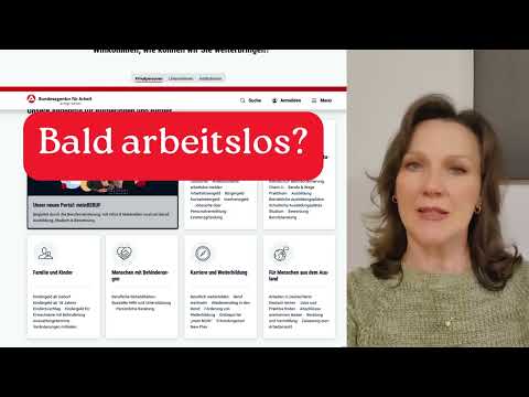 Видео: Увольнение в Германии: что делать, чтобы не потерять пособие по безработице (Arbeitslosengeld I)