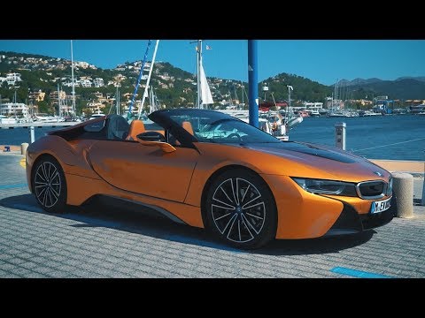 Видео: Сумасшедшая новая BMW i8 Roadster.