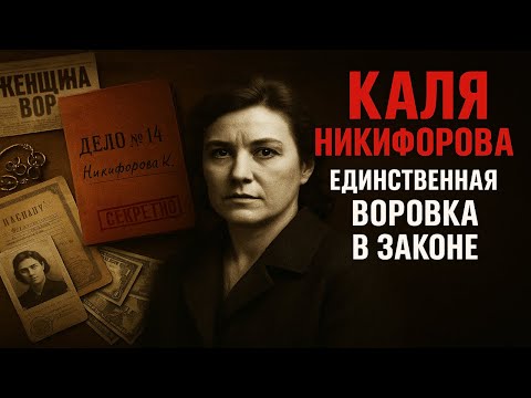 Видео: КАЛЯ НИКИФОРОВА — Единственная Воровка в Законе: Почему Её Боялись Все