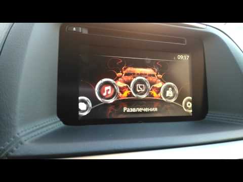 Видео: результаты доработки штатного ГУ mazda cx5