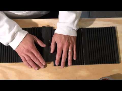 Видео: Установка матов для шлюзов Gold Hog