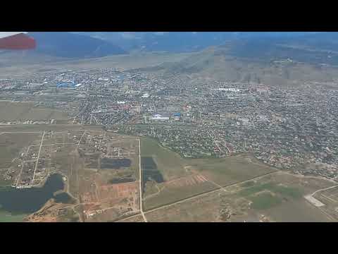 Видео: Посадка в Махачкале Sukhoi Superjet 100/Landing in Mahachkala SSJ100