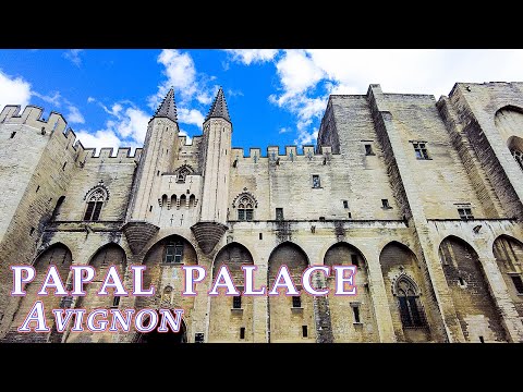 Видео: Авиньон. Папский дворец и Авиньонский собор.