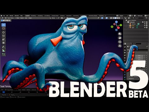 Видео: Blender 5 — ПОТРЯСАЮЩИЕ новые возможности для разработчиков игр!