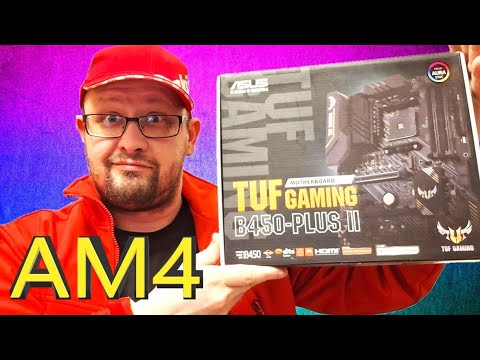 Видео: ASUS TUF GAMING B450 PLUS II Материнская плата