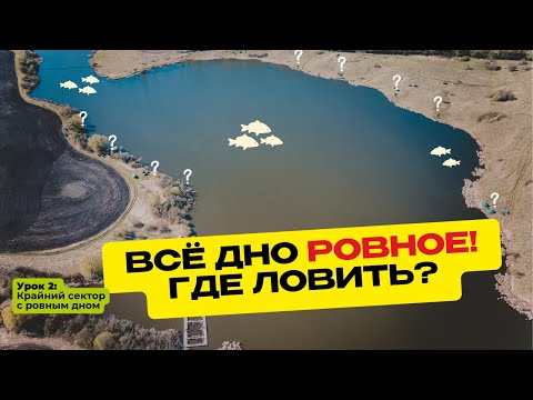 Видео: КАК ПОЙМАТЬ КАРПА на ВОДОЕМЕ с РОВНЫМ ДНОМ? Школа карпфишинга! Урок 2