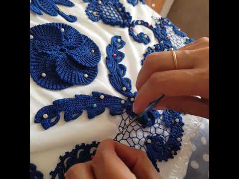 Видео: Нерегулярная сеточка крючком в ИК