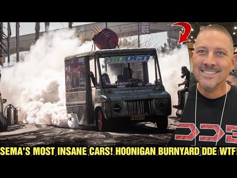 Видео: DDE DAMON СХОДИТ С УМА HOONIGAN BURNYARD!!😯 (САМЫЕ БЕЗУМНЫЕ ТАЧКИ SEMA!) MCLAREN P1 АЛЕКСА ЧОЯ, Ч...