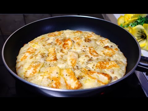 Видео: Вы не поверите, насколько легко приготовить эту пиццу! Духовка не нужна — пицца без замешивания!