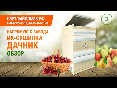 Видео: 3. Тест сушилки Дачник 4. Фруктовые чипсы, натуральная пастила в домашних условиях.