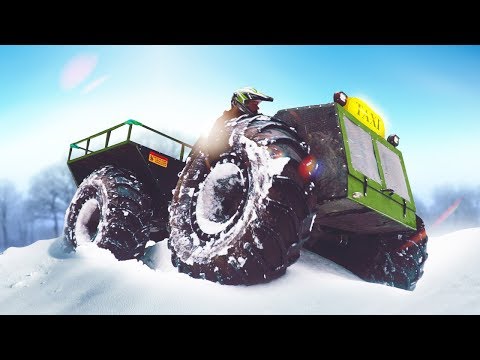Видео: Вездеход Тайга 4х4. Дешевый и продуманный каракат!
