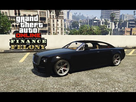 Видео: GTA Online Тест Драйв Шоу "Колеса Либерти". Обзор Enus Windsor Drop