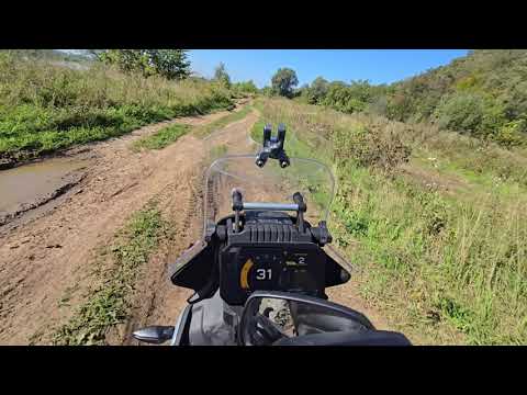 Видео: Тест CFMOTO 450MT на бездорожье, новые шины Mitas E10