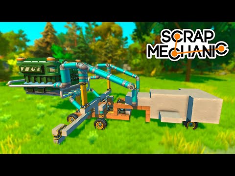 Видео: ТЕСТЫ ПОГРУЗЧИКА В Scrap Mechanic