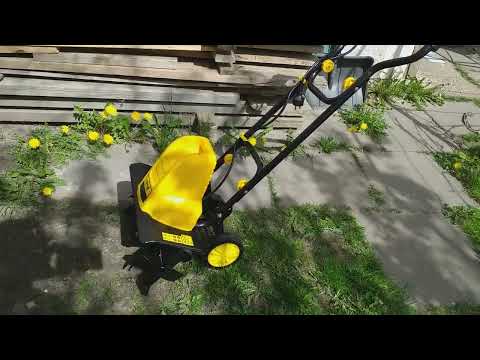 Видео: Миникультиватор электрический Huter EMC-1600. Обзор, распаковка, первое использование.