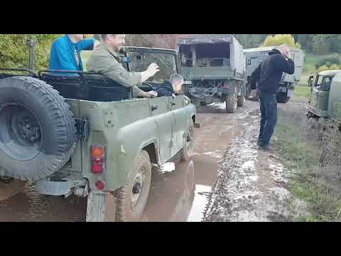Видео: Урал 4320, Уаз, шишига и ИФА в новом Оффроад парке. Mammut Offroad Park!