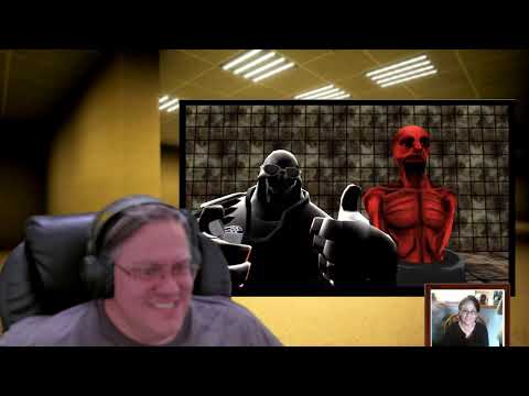 Видео: Он не боится, Хэви посещает особняк Спуки. Реакция на скримеры.