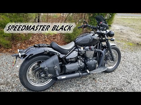 Видео: Triumph Speedmaster Black... Катайтесь и гуляйте